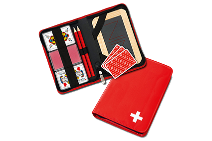 Jasskarten im hochwertigen Kunstlederetui. Jassetui günstig und bequem online auf Jasswelt.ch kaufen.