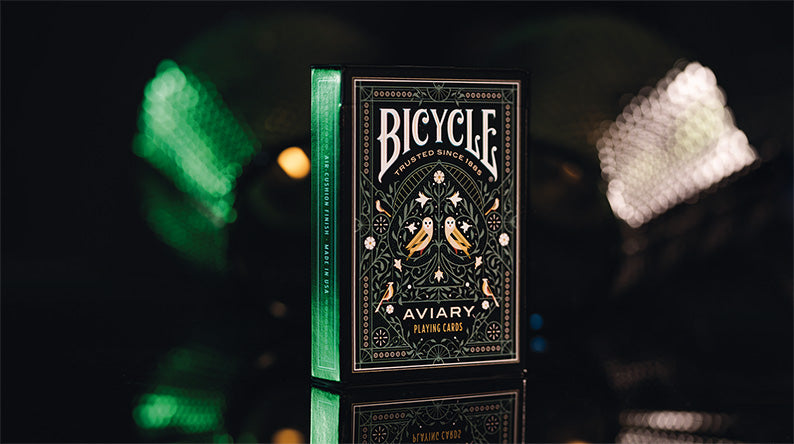 Bicycle Aviary Pokerkarten mit edlem Design und Verpackung. Günstig online kaufen. Jasswelt mit Pokersortiment.