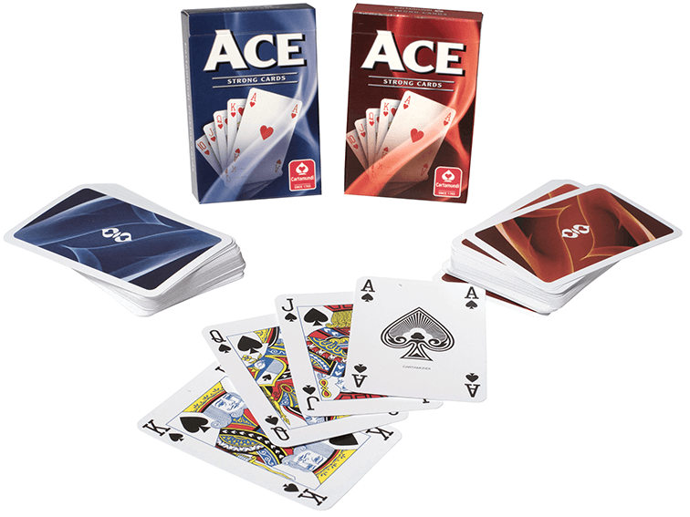 ACE Pokerkarten im 12er Pack auch geeignet für Patience, Bridge, Kantasta und Rummy. Online günestig kaufen.