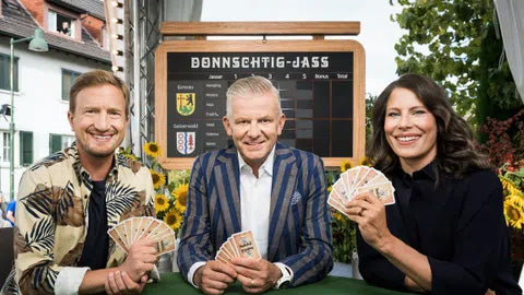 Donnschtig Jass vom 11. Juli 2024 in Scuol mit Rainer Maria Salzgeber