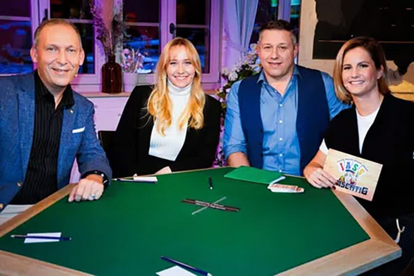 Samschtig Jass mit Fabienne Gyr und ihrem Gast Mr. Nasa Thomas Zurbuchen