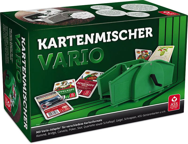 ASS Altenburger Kartenmischer Vario. Spielkarten einfach mischen lassen. Online kaufen.