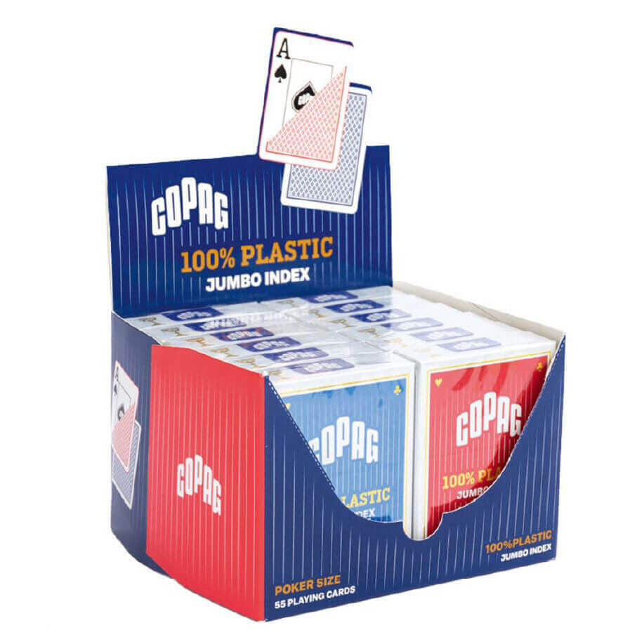 Copag Pokerkarten 12er Pack Mixed Display Texas Holdem