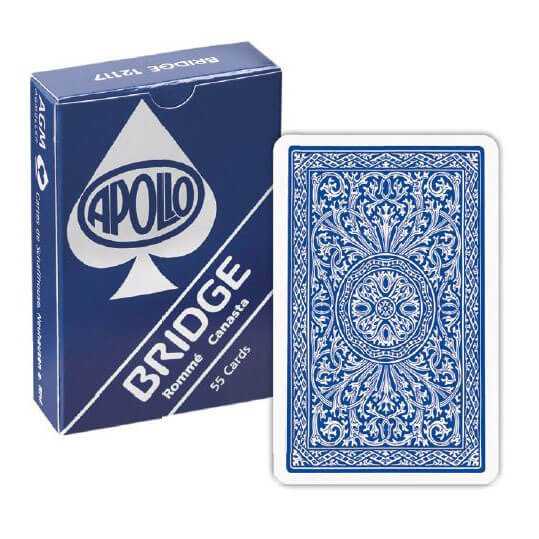Apollo Bridge Kartenspiel blau von AGM günstig online auf Jasswelt.ch kaufen. Beliebtes Spiel für Erwachsene.