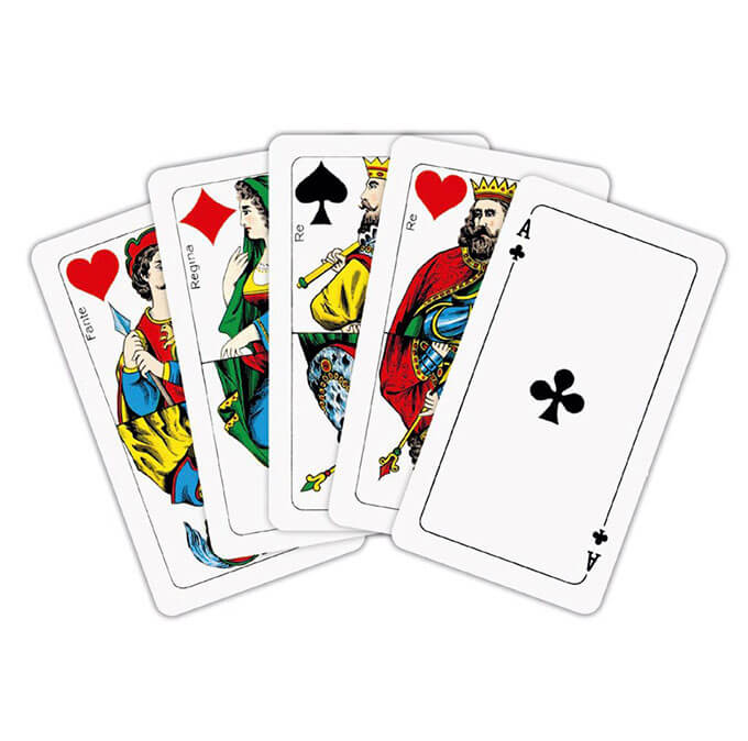 Tresette das Tessiner Kartenspiel von AG Müller mit Piquet Spielkarten. Jetzt online günstig kaufen auf Jasswelt.ch
