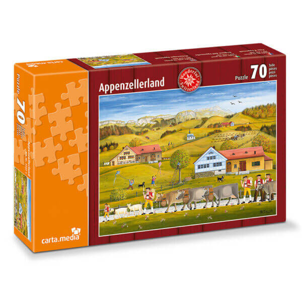 Appenzellerland im Herbst - Puzzle mit 70 Teilen für Kinder ab 5 Jahren günstig kaufen