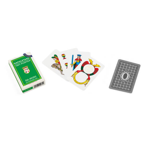 Napoletane Kartenspiel von Dal Negro grüne Spielkarten günstig online kaufen.