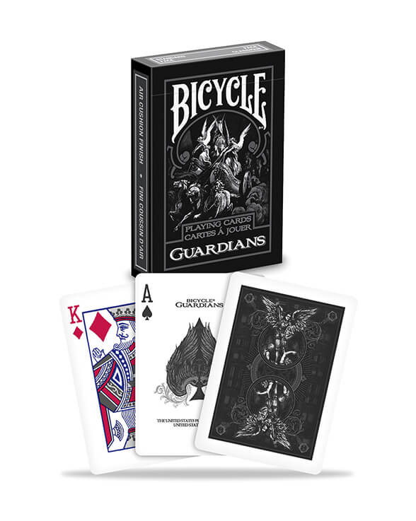 Bicyle Guardians Pokerkarten für Magier, Kartenkünstler und Zauberer. Günstig online kaufen. Mit Schachtel.