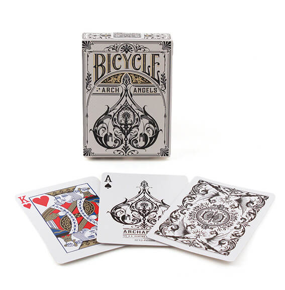 Bicycle Archangels Pokerkarten mit exklusivem Design. Günstig online kaufen. Edle Verpackung.