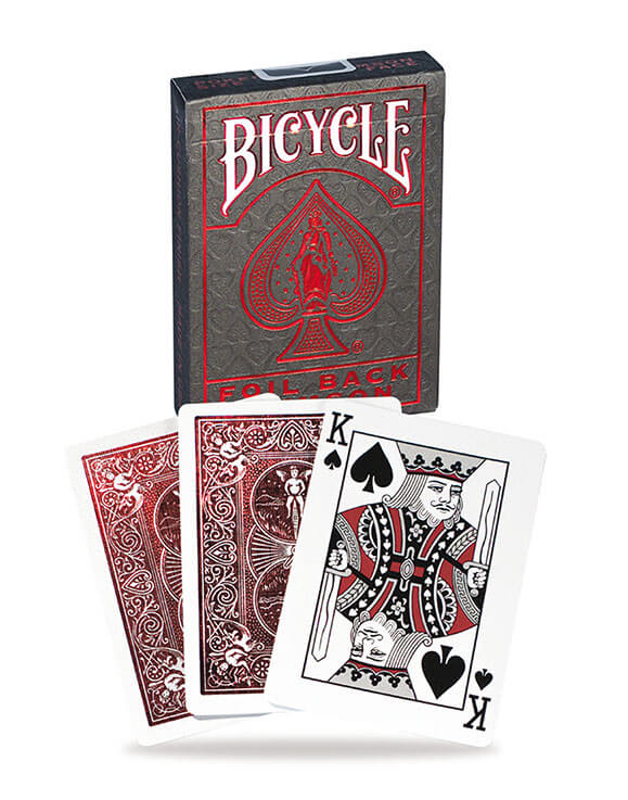 Bicycle Metalluxe Red Pokerkarten günstig online kaufen auf Jasswelt.ch. Pik König