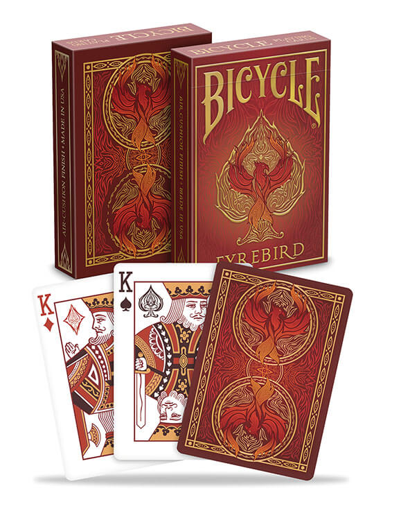 Bicycle Fyrebird Pokerkarten mit edlem Design günstig online kaufen. Pik König