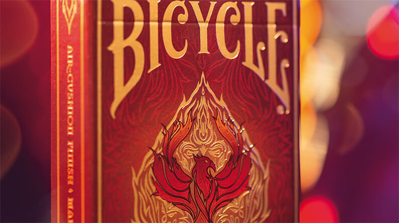 Bicycle Fyrebird Pokerkarten mit edlem Design günstig online kaufen. Exklusive Verpackung.