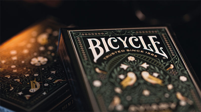 Bicycle Aviary Pokerkarten mit edlem Design und Verpackung. Günstig online kaufen. Für Desgin Liebhaber.