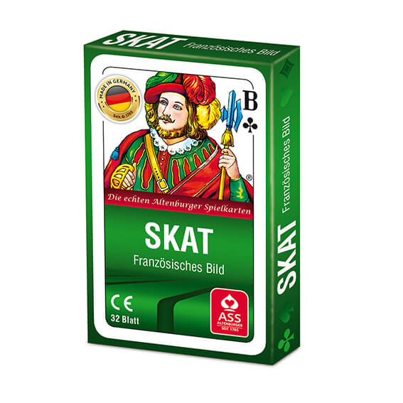 ASS Skat Altenburger Spielkarten mit französischem Bild. 32 Blatt. Online kaufen.