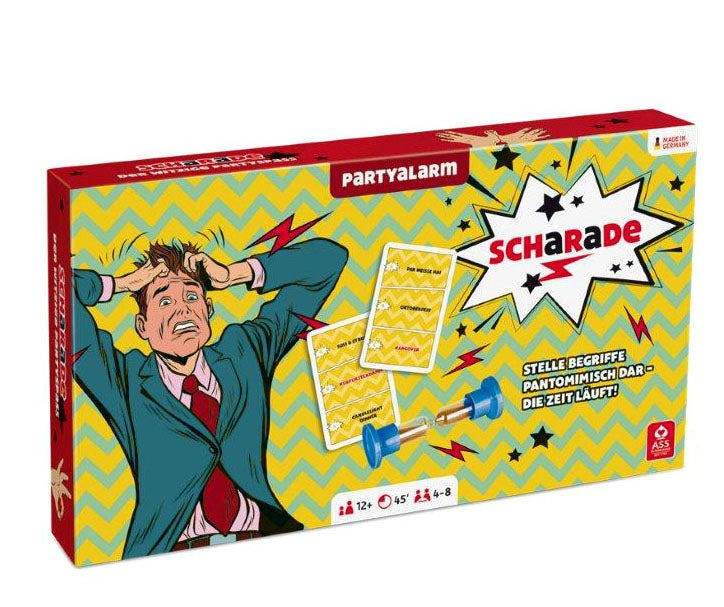 Partyspiel - Scharade - Begriffe pantomimisch darstellen  lustiges Spiel für Jung und Alt günstig online kaufen