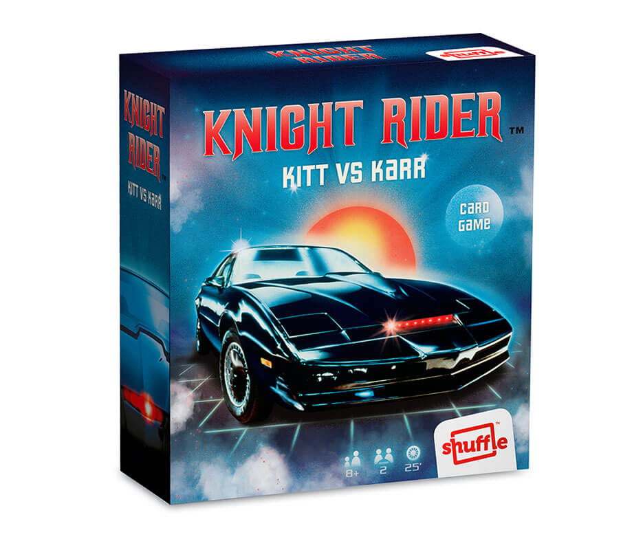 Knight Rider Shuffle Reto Kartenspiel für Kinder und Erwachsene. Günstig online kaufen.