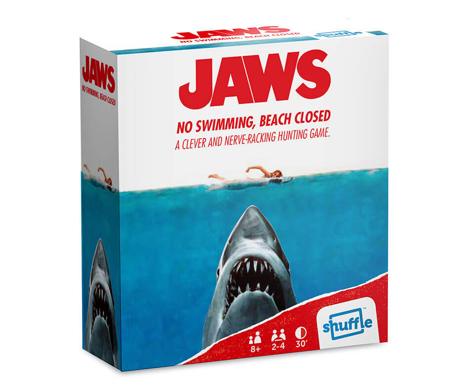 Jaws Retro Kartenspiel von Shuffle für Erwachsene und Kinder. Günstig online kaufen.