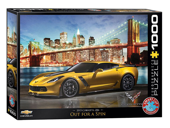 Auto Puzzle 2015 Corvette Z06 1000 Teile von Eurographics ( Smart Cut Technologie) günstig online auf Jasswelt.ch kaufen