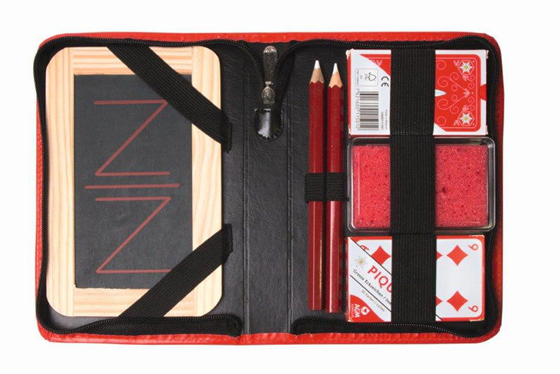 Edelweiss Jassetui rot, Piquet Jasskarten mit extra grossen Zahlen. Für Jasser. Günstig online kaufen.