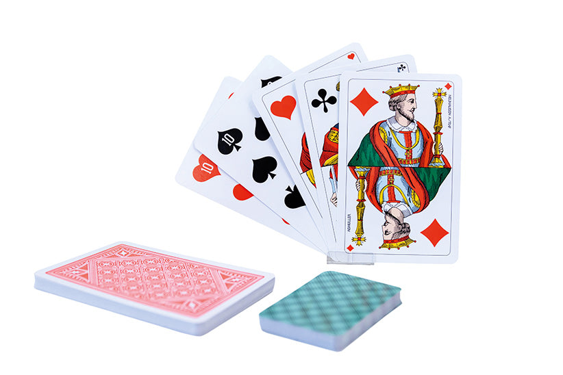 Piquet Jasskarten im Überformat. Französisches Kartenspiel für Erwachsene und Senioren günstig online kaufen.