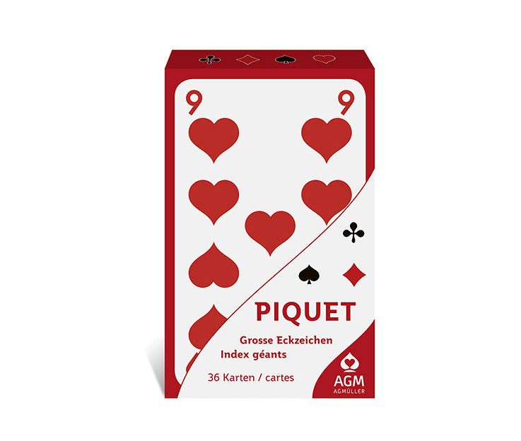 OPTI Piquet Jasskarten mit extra grossen Zahlen für Jasser günstig online kaufen