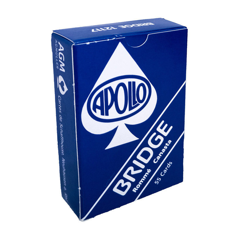 Apollo Bridge Kartenspiel blau von AGM günstig online auf Jasswelt.ch kaufen. Beliebtes Spiel für Erwachsene.