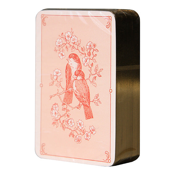 Patience Barock Vögelchen mit Goldschnitt rot. Kartenspiel für Zeitvertrieb. Online günstig kaufen.