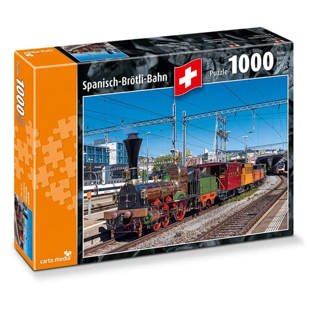 Spanisch Brötli Bahn Puzzle mit 1000 Teile für Kinder und Erwachsene. Günstig online kaufen.