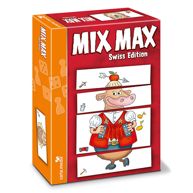 Mix Max - Swiss Edition Kinderspiel ab 5 Jahren mit Karten günstig online kaufen