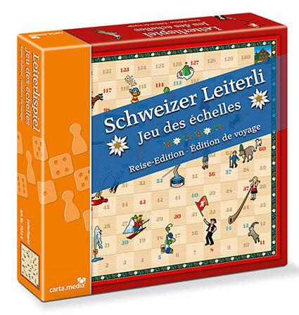 Schweizer Leiterlispiel Jeu des échelles Reiseausgabe. Tolles Familienspiel. Online günstig kaufen.