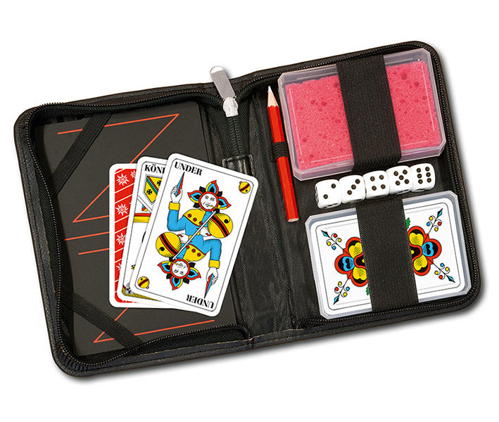Yatzy/Jass Etui mit Deutschschweizer Karten für Jasser und Kinder günstig online kaufen auf Jasswelt.ch