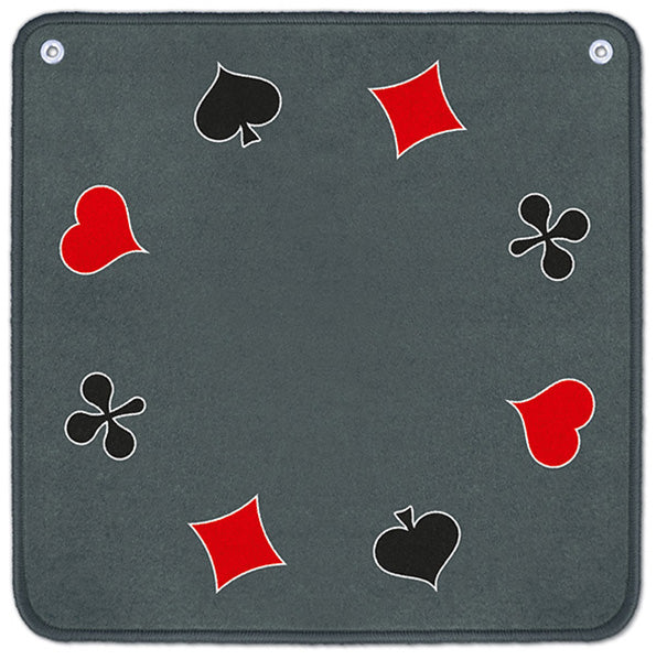 Jassteppich grau - Piquet Jass-Symbole von carta.media zum Jassen günstig online kaufen auf Jasswelt.ch