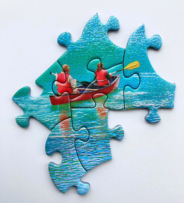 Puzzle 1000 Teile von Eurographics mit Smart Cut Technologie für Erwachsene. Zusammengefügte Puzzle Teile