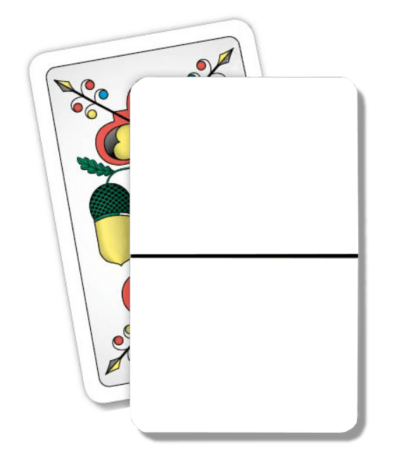 Personalisierte Jasskarten mit zwei eigenen Fotos, Texte, Designs, Firmenlogos. Für Vereine, Firmen, Jasser.