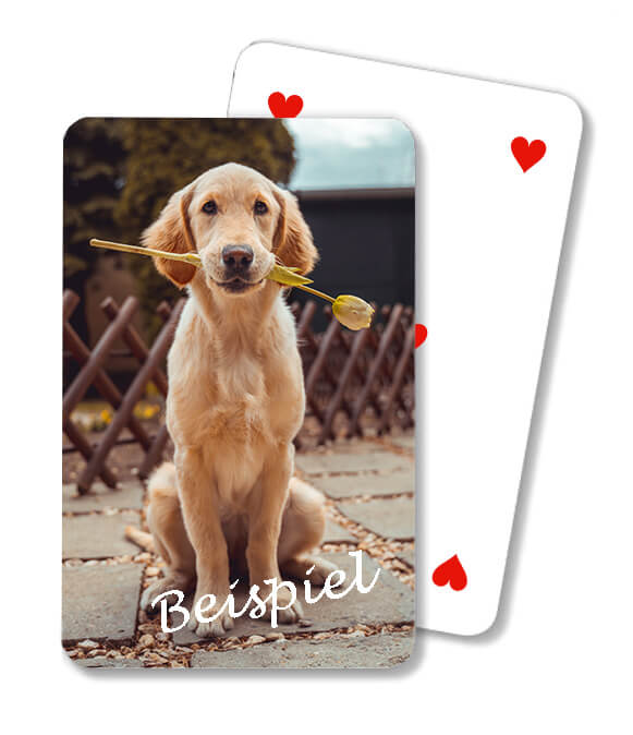 Personalisierte französische Piquet Jasskarten. Individuell bedruckte Spielkarten online günstig kaufen.